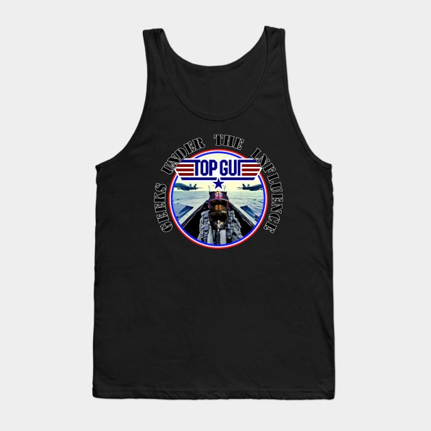 Top GUI Tank Top by Geeks Under the Influence 